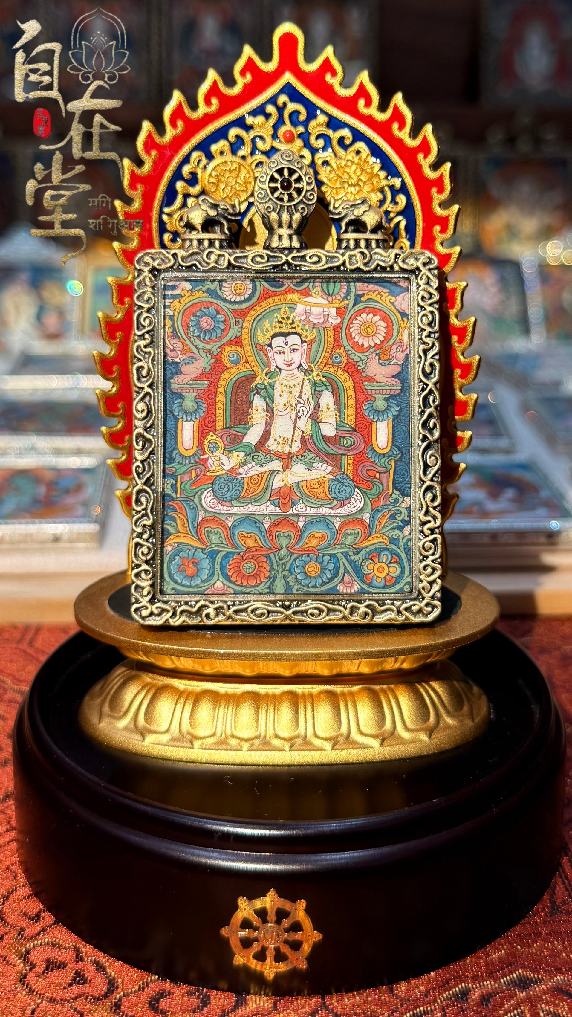 Uṣṇīṣa Sitatapatra (White Umbrella Mother)｜Puchong Tsering｜Qigang School